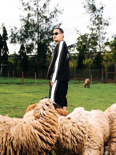 4★ ORI STRIPED JORTS