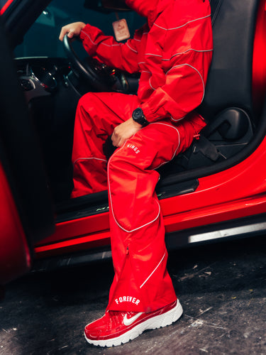 TRACK PANT CRIMSON