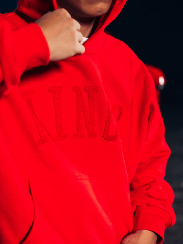 STANDARD ISSUE HOODIE CRIMSON