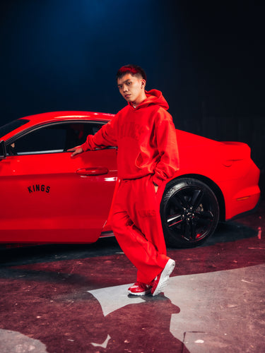 STANDARD ISSUE SWEATPANT CRIMSON