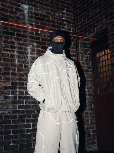 TRACK JACKET COOL GRAY