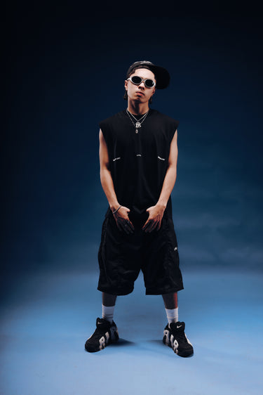 KINGS™ RUN FOREVER CROPPED MUSCLE TEE