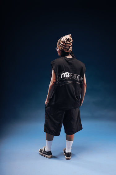 KINGS™ HYBRID LOGO CROPPED MUSCLE TEE