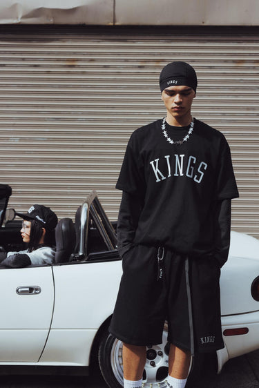 UNI METALLIC EDITION TEE BLACK