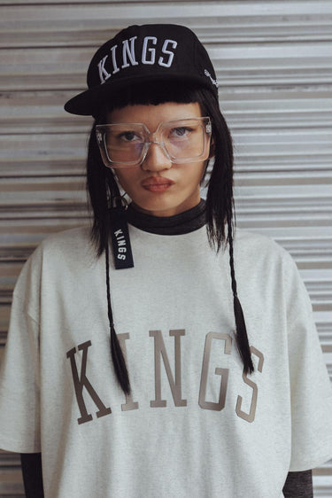 UNI METALLIC EDITION TEE OATMEAL