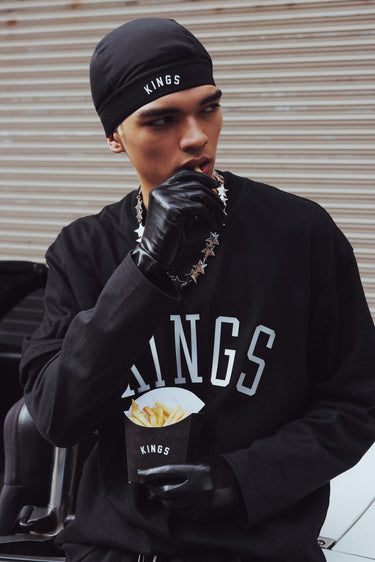 UNI METALLIC EDITION TEE BLACK