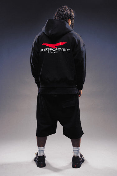 KINGSFOREVER® SPORTS MARK FULL ZIP HOODIE