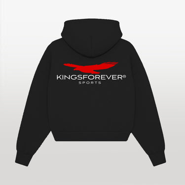KINGSFOREVER® SPORTS MARK FULL ZIP HOODIE
