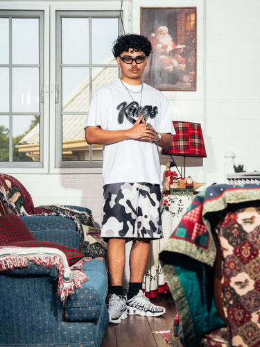 KINGS® GHOST CAMO MESH SHORTS
