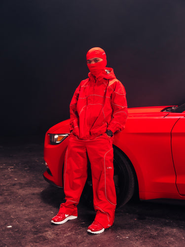 TRACK PANT CRIMSON