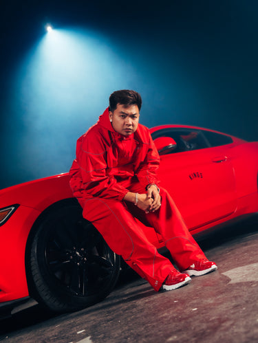 TRACK PANT CRIMSON
