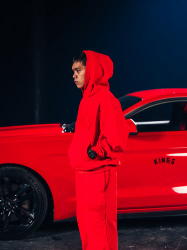 STANDARD ISSUE SWEATPANT CRIMSON