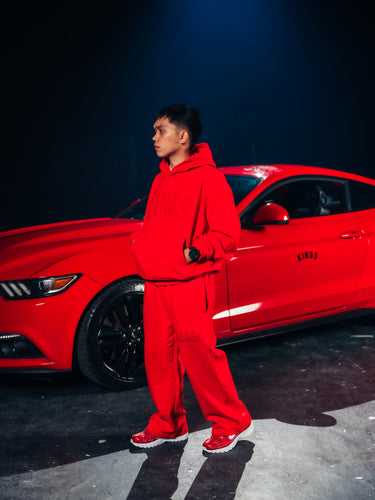 STANDARD ISSUE HOODIE CRIMSON