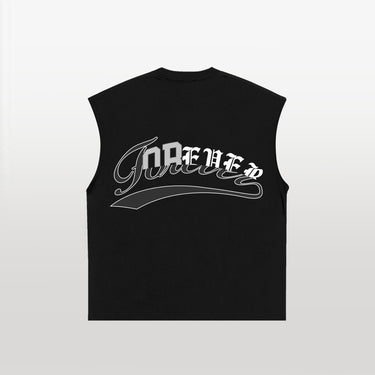 KINGS™ HYBRID LOGO CROPPED MUSCLE TEE