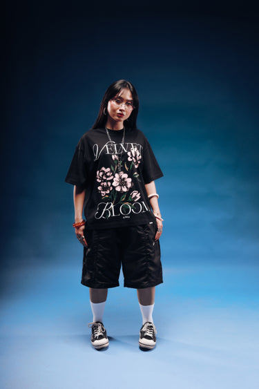 KINGS™ VELVET BLOOM CROPPED TEE