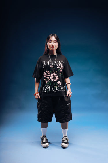 KINGS™ VELVET BLOOM CROPPED TEE