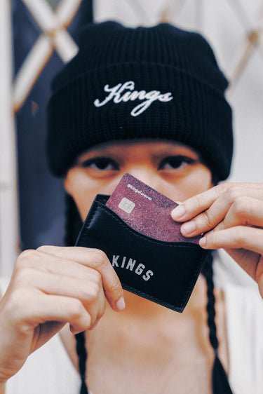 KINGS® IRYN CARD HOLDER NOIR