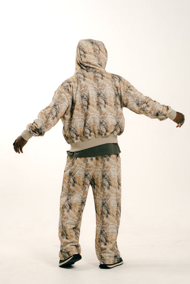 KINGS® FADED REAL TREE CROPPED HOODIE