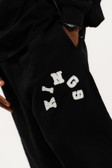 KINGS® VAULT BAGGY SWEATPANT SUPERBLACK