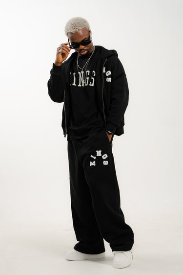KINGS® VAULT BAGGY SWEATPANT SUPERBLACK