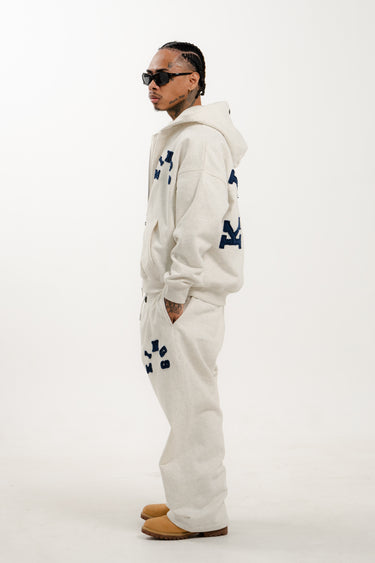 KINGS® VAULT BAGGY SWEATPANT HEATHERMILK